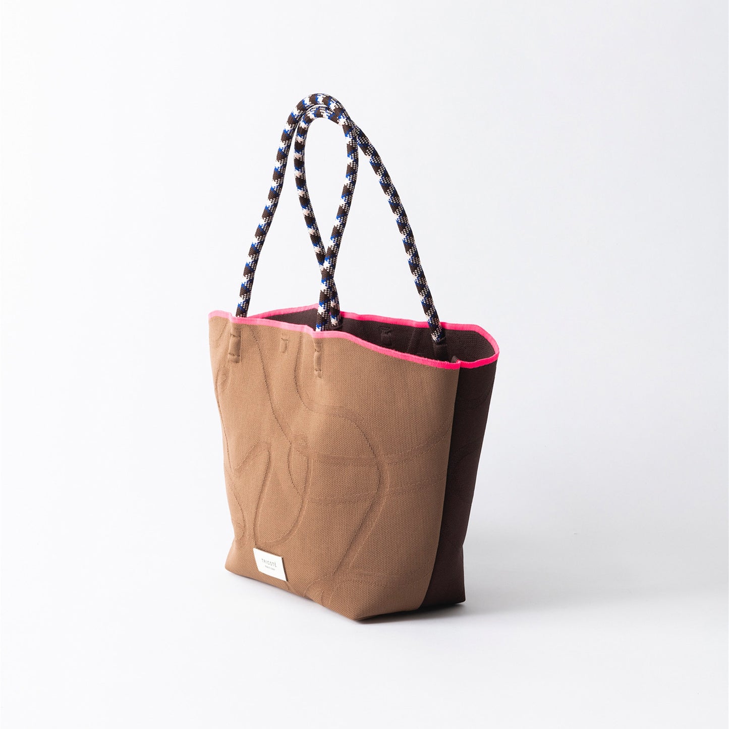 【TRICOTE】BUMPY LINK TOTE BAG
