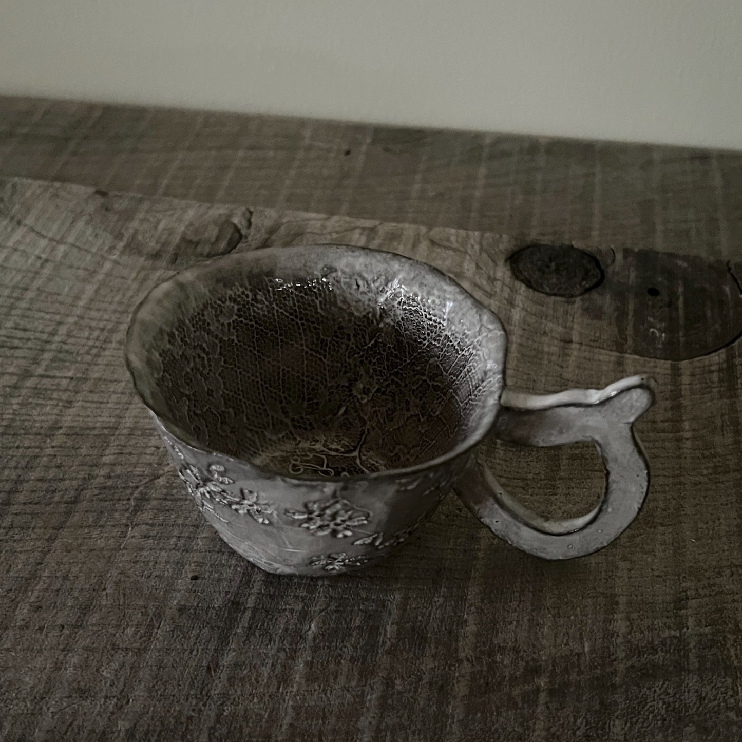 【 Valerie Casado】ティーカップ C-Tasse a The_Noir-2