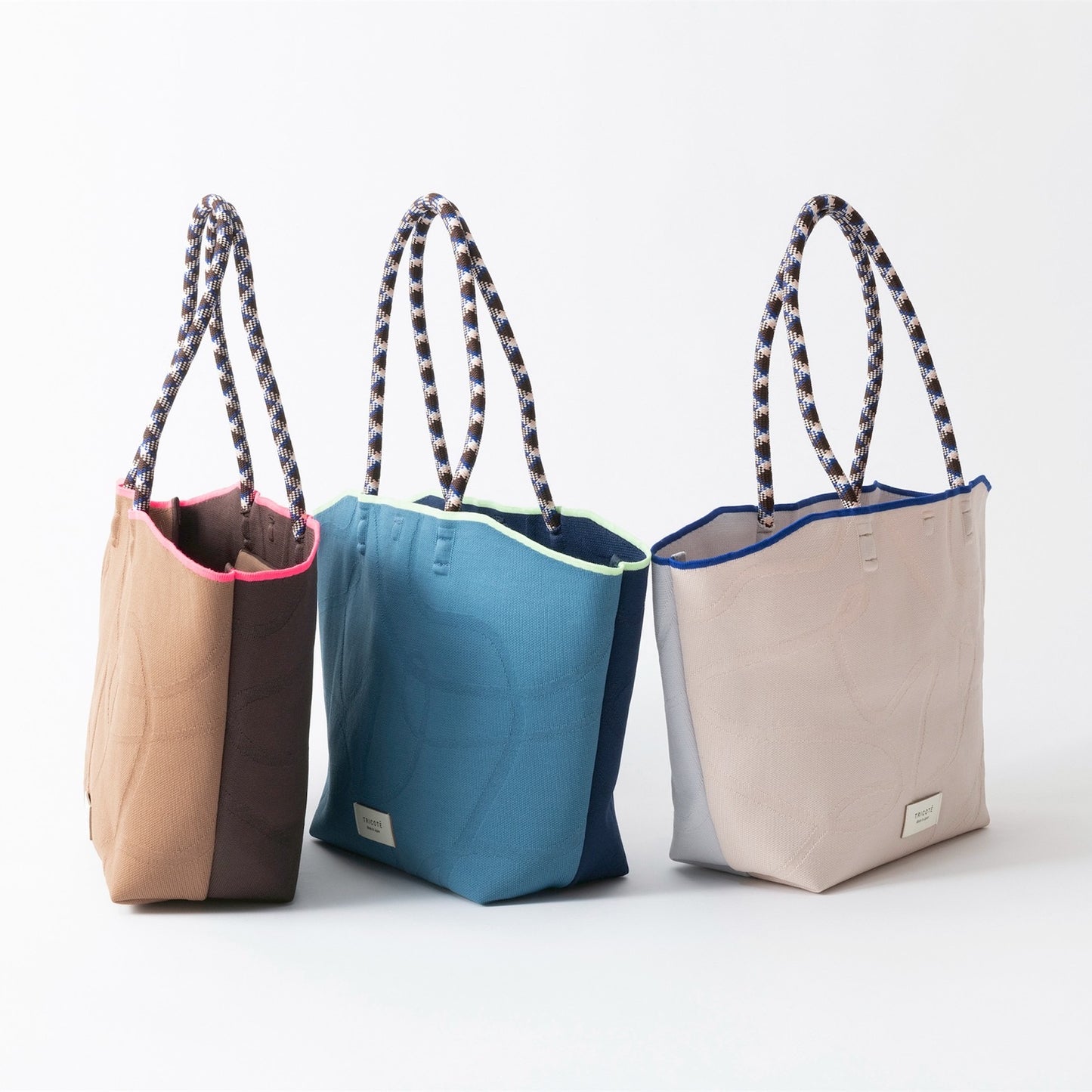 【TRICOTE】BUMPY LINK TOTE BAG