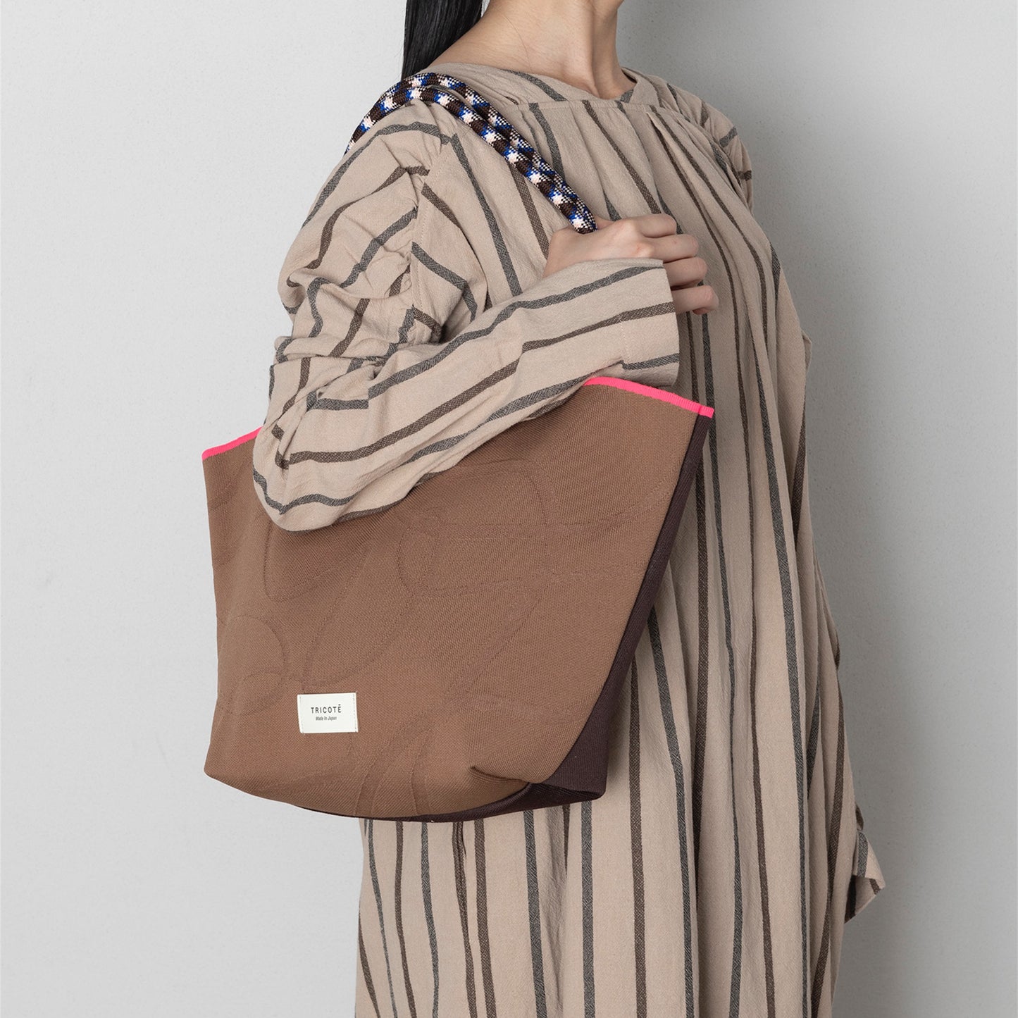 【TRICOTE】BUMPY LINK TOTE BAG