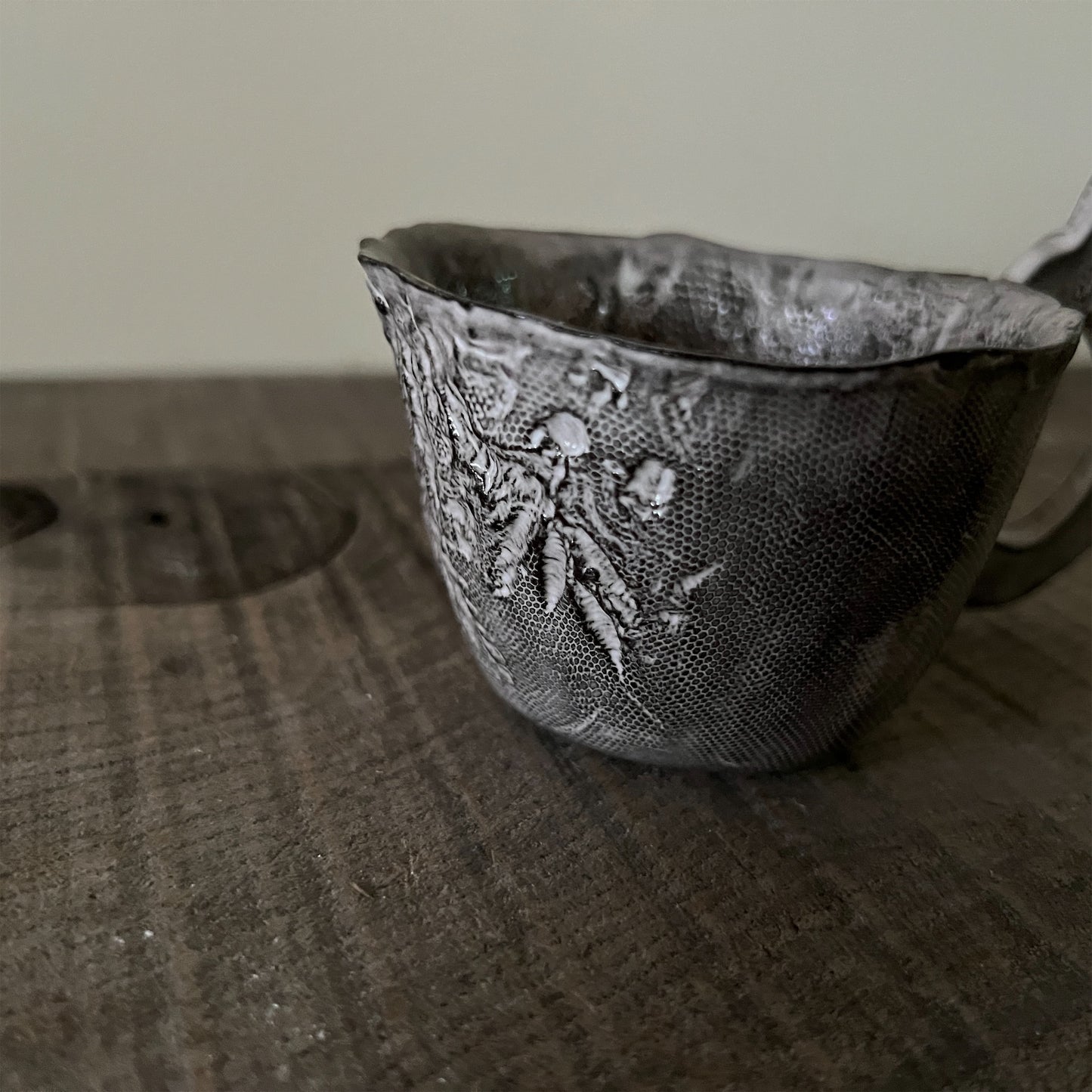【 Valerie Casado】ティーカップ C-Tasse a The_Noir-4