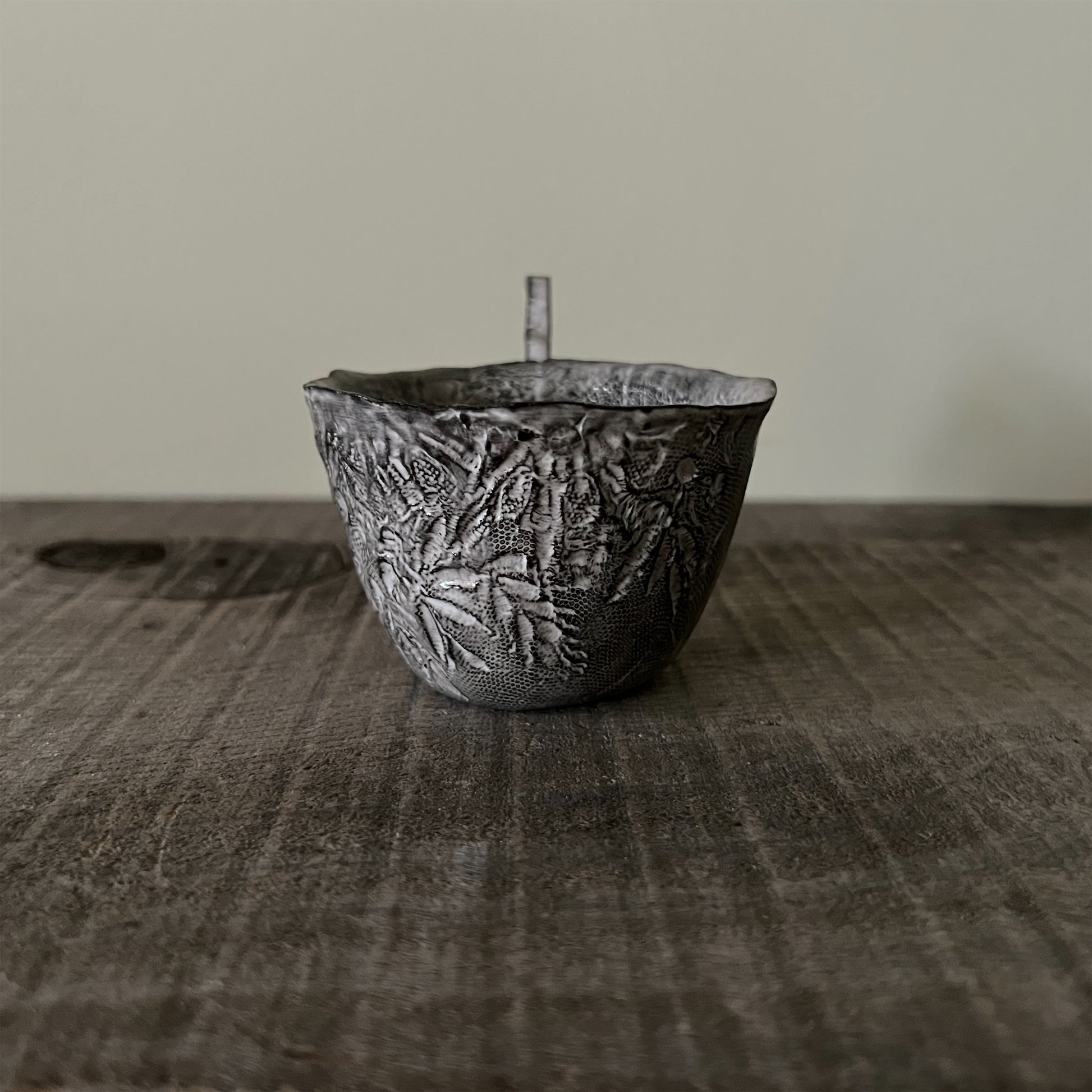【 Valerie Casado】ティーカップ C-Tasse a The_Noir-4