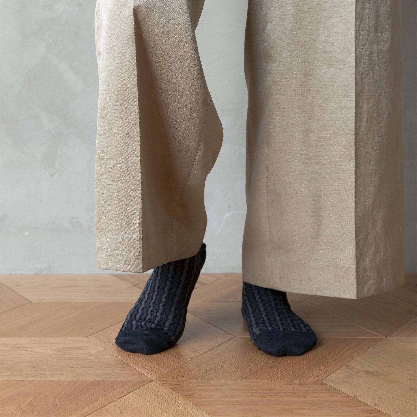 【TRICOTE】BUMPY LACE SOCKS