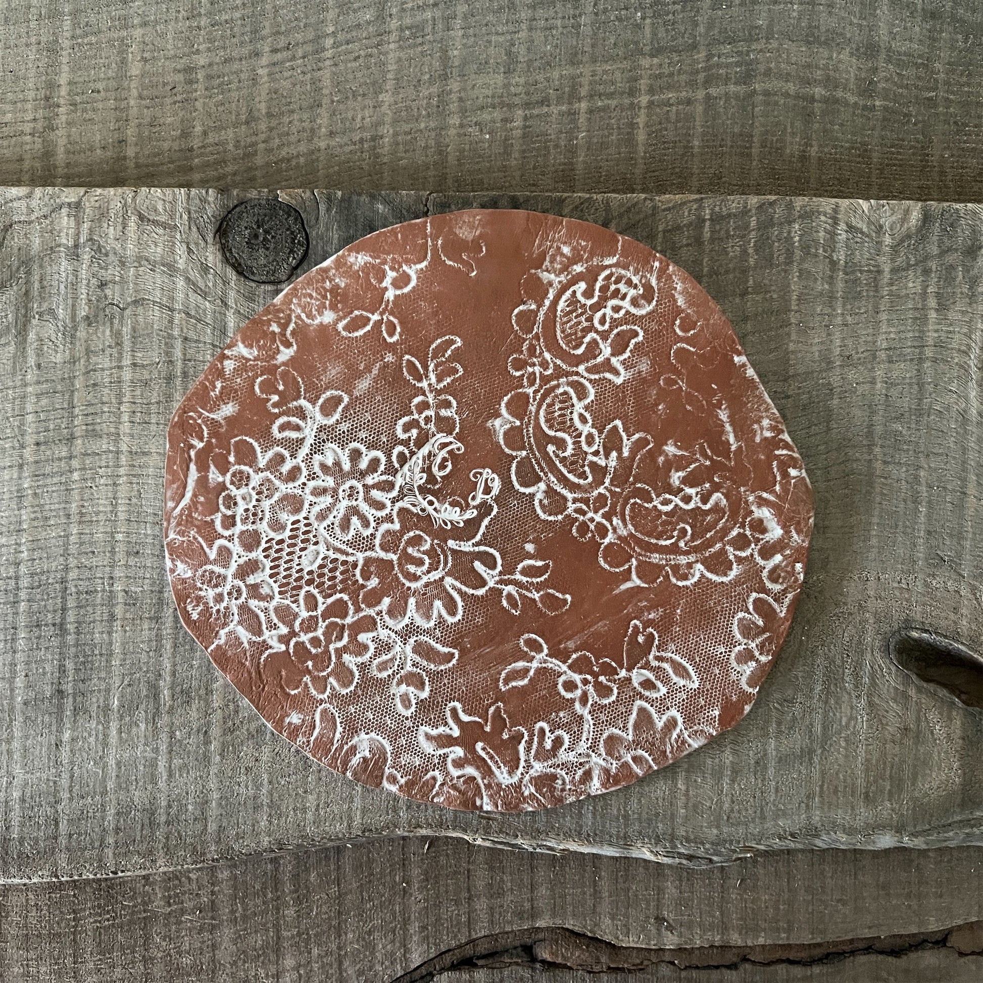 【 Valerie Casado】トレー Tray_flat plate_Rouge-3