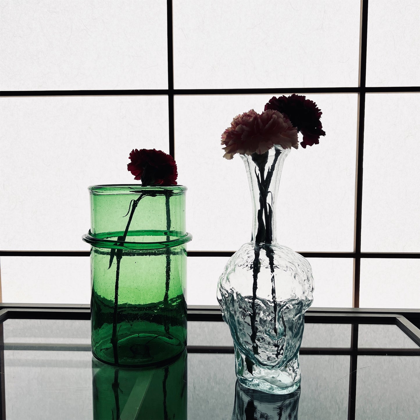 【La Soufflerie】フラワーベース Roma Transparent