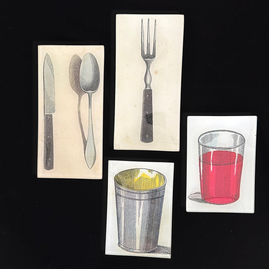 【JOHN DERIAN】デコパージュプレート Fork (Flatware)