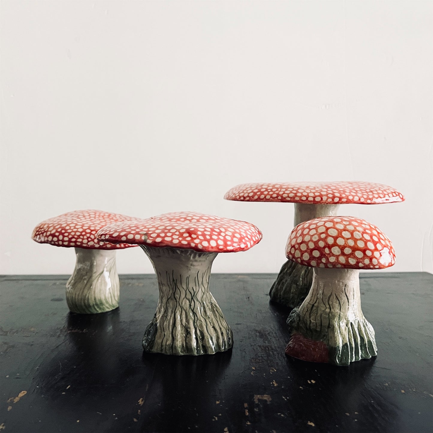 【Astier de Villatte】Girl Mushroom (Hand Painted)