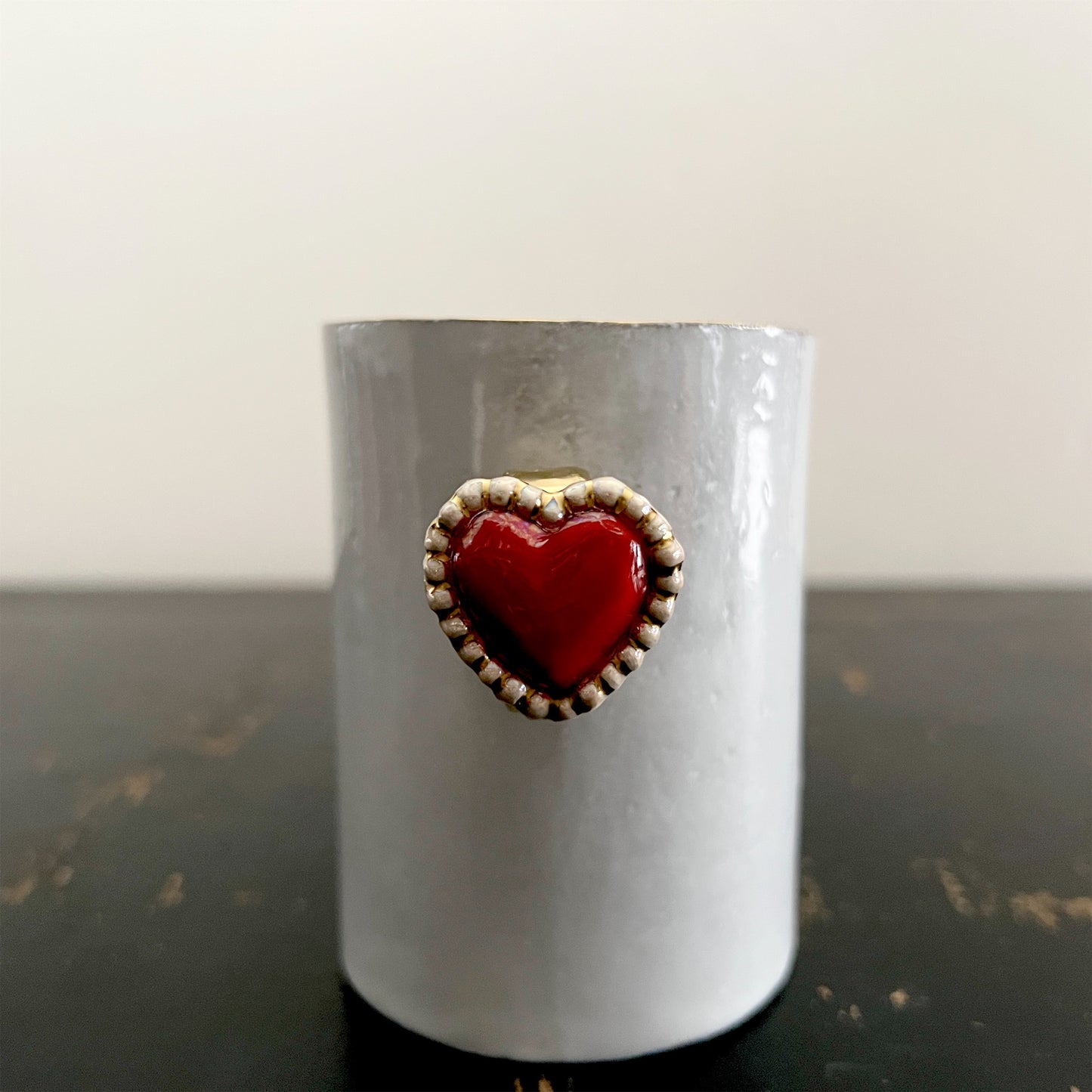 【Astier de Villatte】Serena Heart Ring Cup