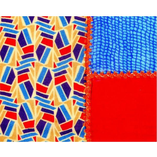 【Leo Atlante】OUPS Scarf_blue, red