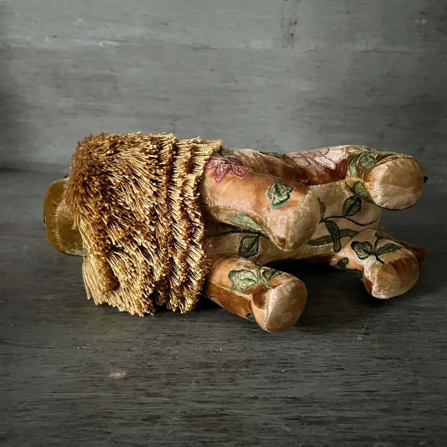 【Anke Drechsel】シルクベルベット Lion_Shaded Yellow