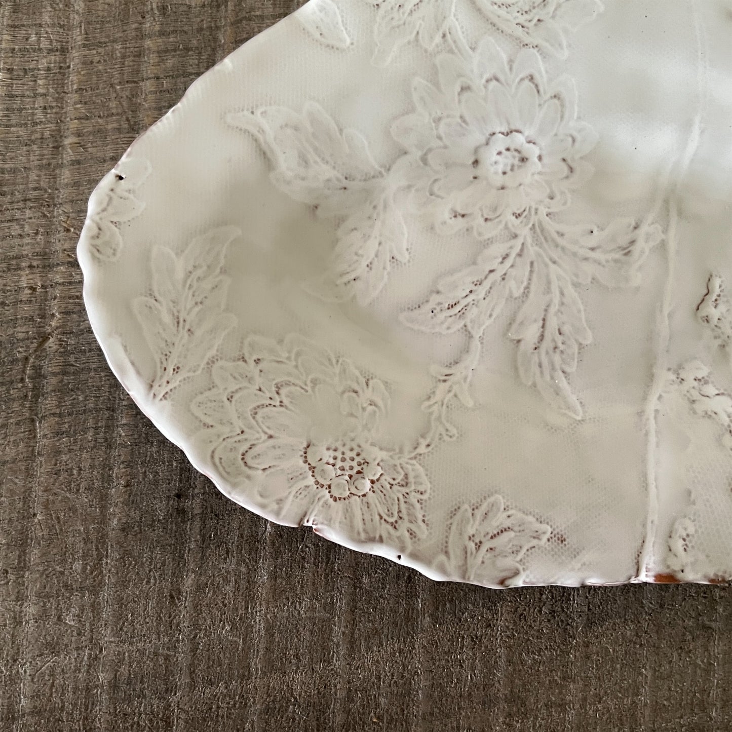 【 Valerie Casado】プレートS Fish Plates_Rouge-4