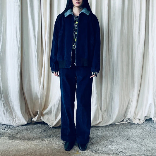 【ohta】Indigo pants pt-58I