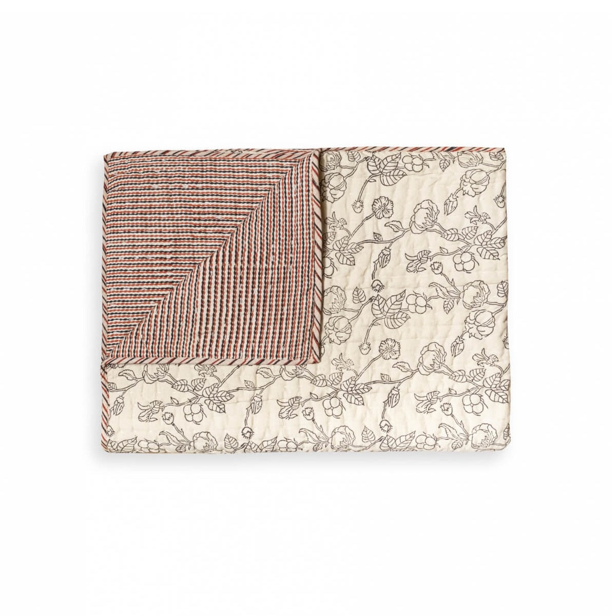 【JAMINI】INDIAN QUILT BAGRA beige