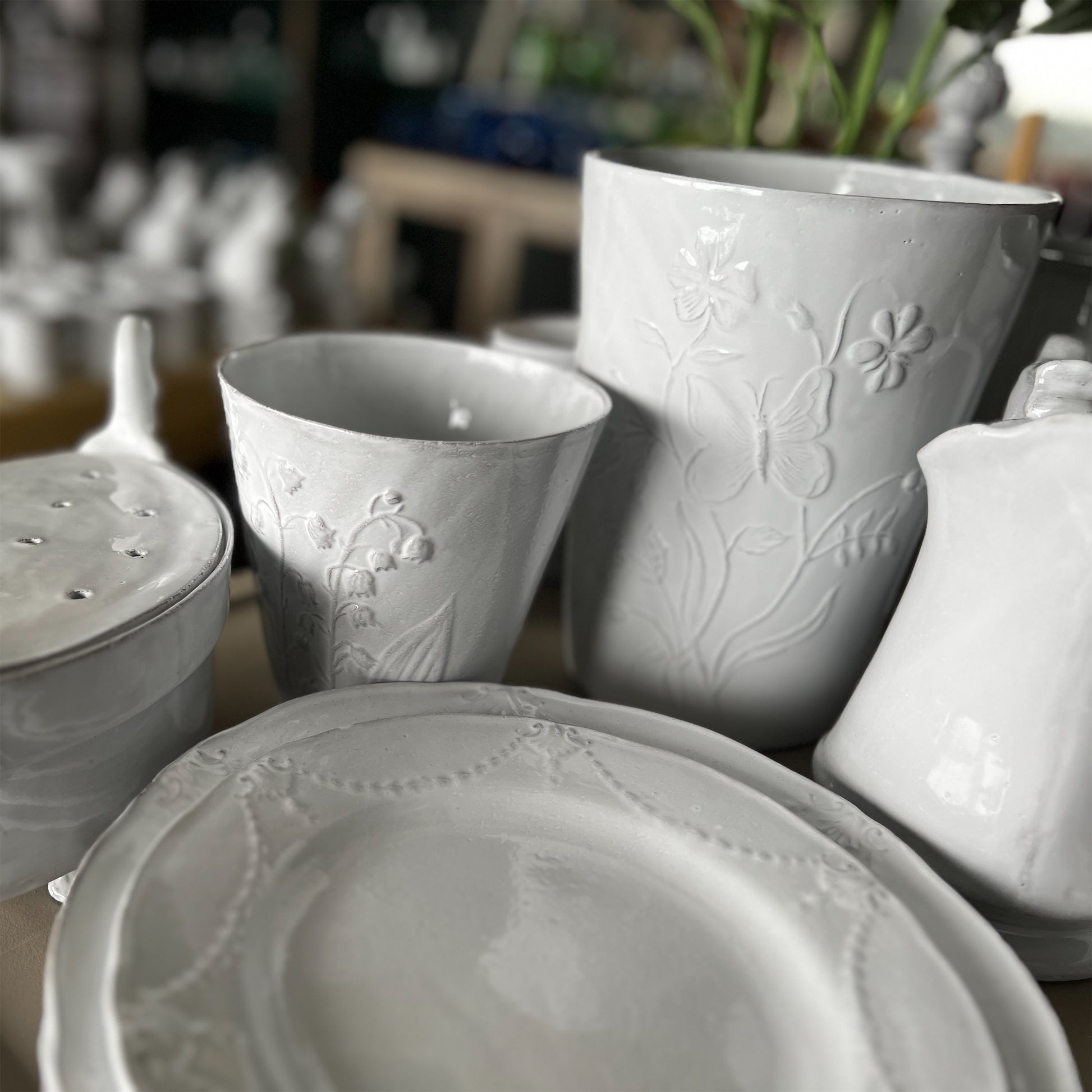 【Astier de Villatte】Small Fleurs Vase
