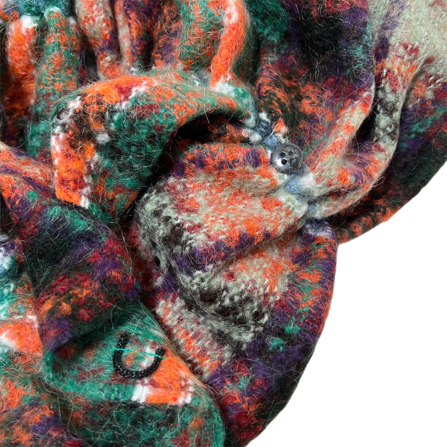 【Sayoko.M】cape shirring M02 green