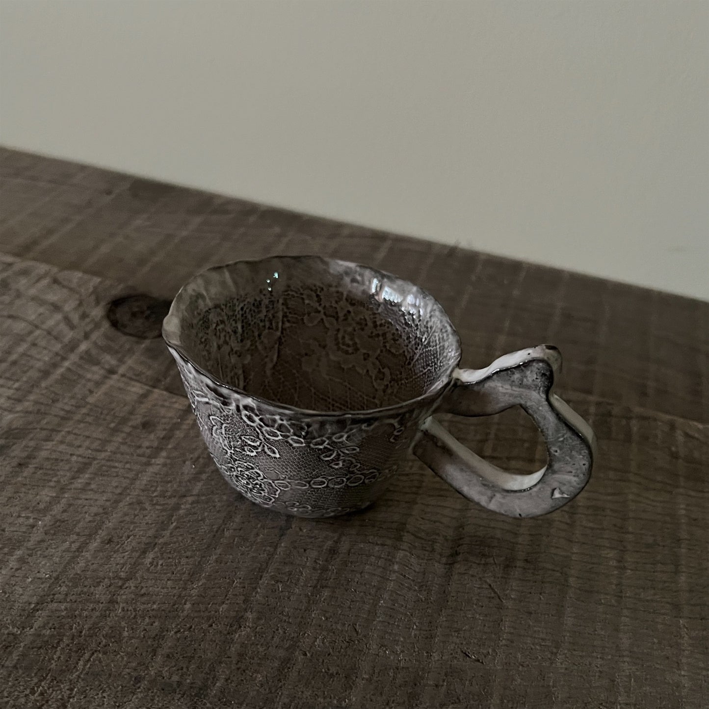 【 Valerie Casado】ティーカップ C-Tasse a The_Noir-6