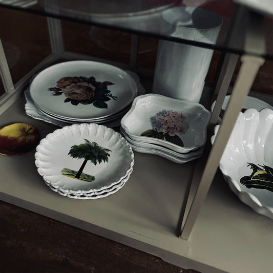 【Astier de Villatte】Sepia Rose プレート