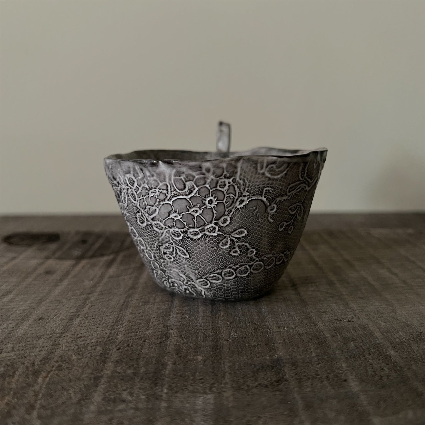 【 Valerie Casado】ティーカップ C-Tasse a The_Noir-6