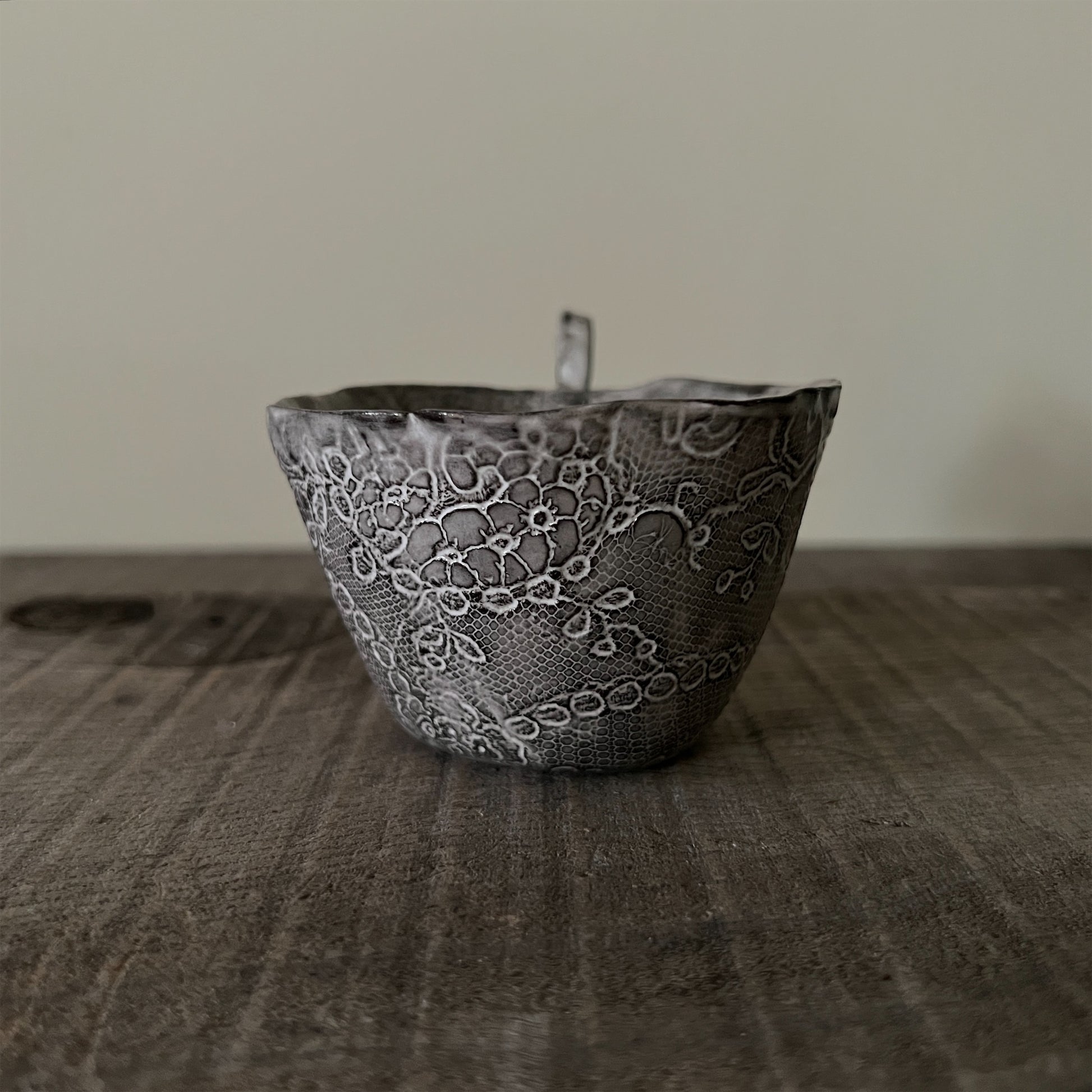 【 Valerie Casado】ティーカップ C-Tasse a The_Noir-6