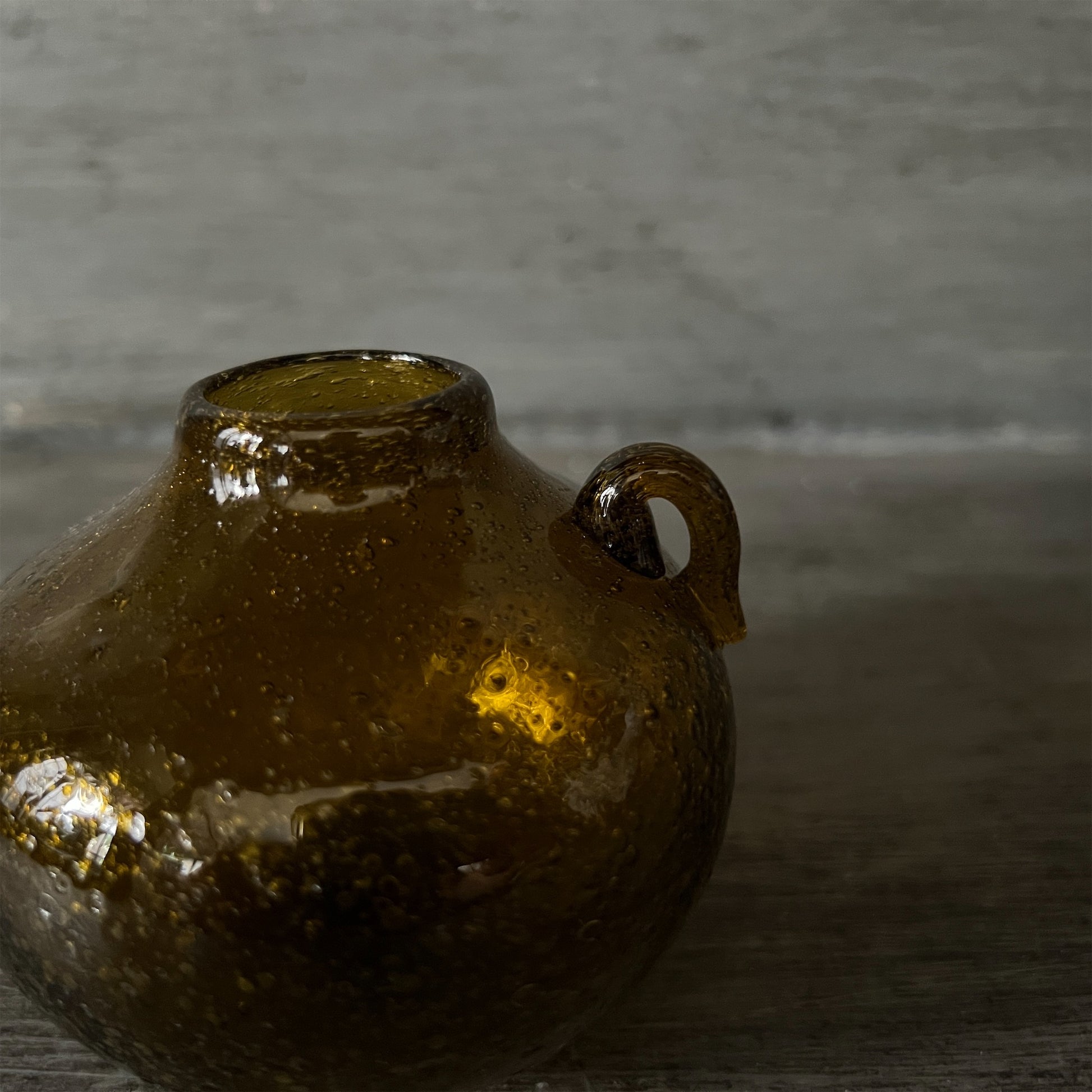 【La Soufflerie】フラワーベース Vase Boule Miel Bulles