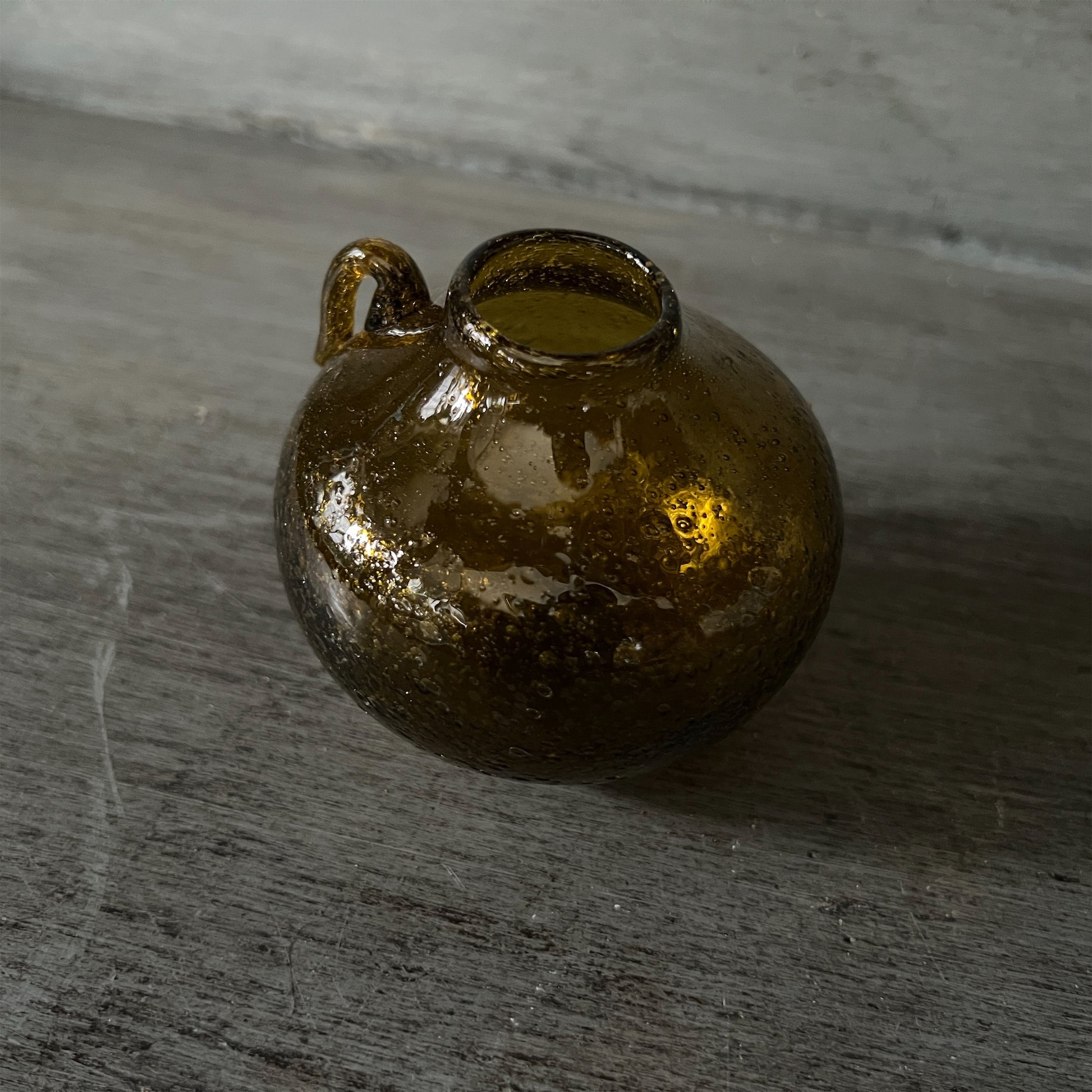 【La Soufflerie】フラワーベース Vase Boule Miel Bulles