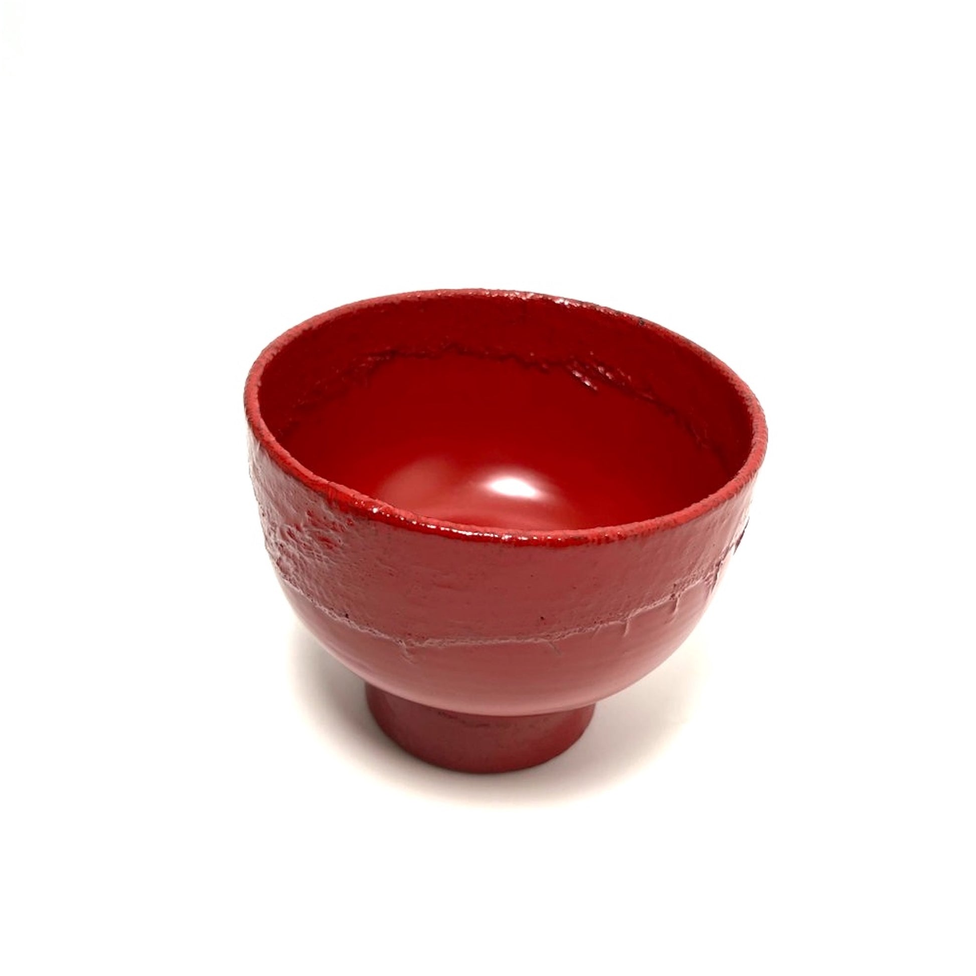 【塗師屋いち松】合鹿椀_朱