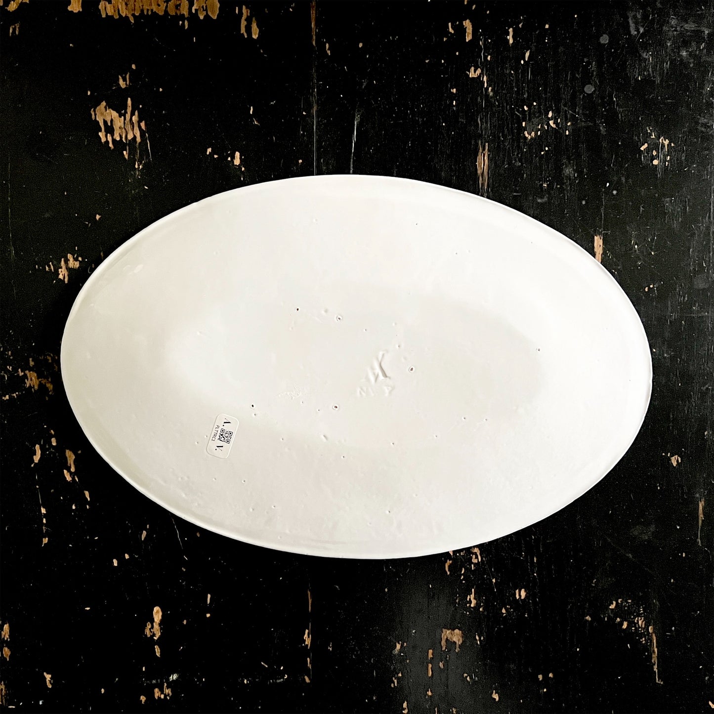 【Astier de Villatte】Oval Tricolore Platter
