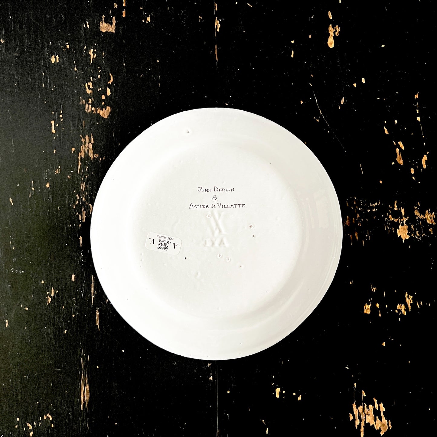 【Astier de Villatte】John Three Butterflies プレート