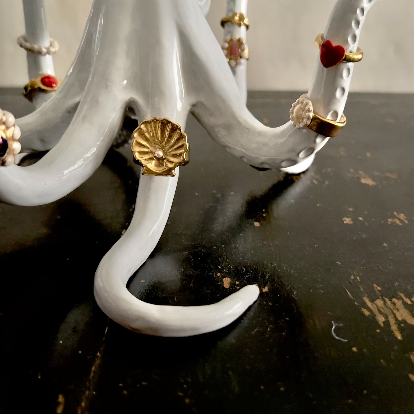 【Astier de Villatte】Octopus Ornament with Rings