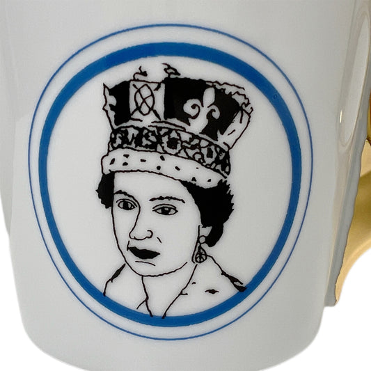【Kuhn Keramik】 パンテオンマグカップ Queen Elisabeth 2