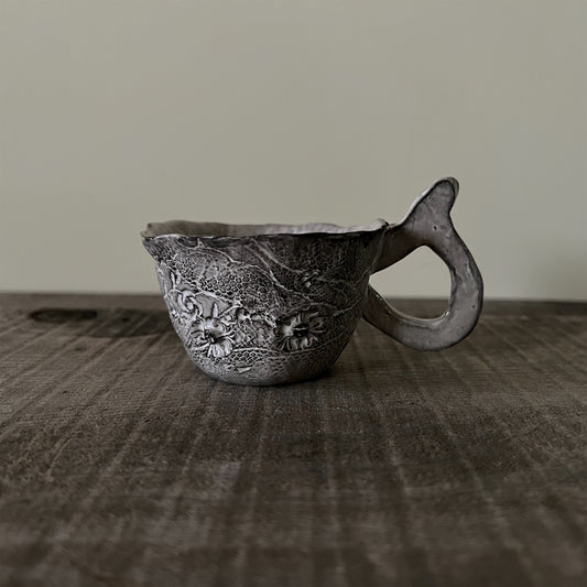 【 Valerie Casado】ティーカップ C-Tasse a The_Noir-7