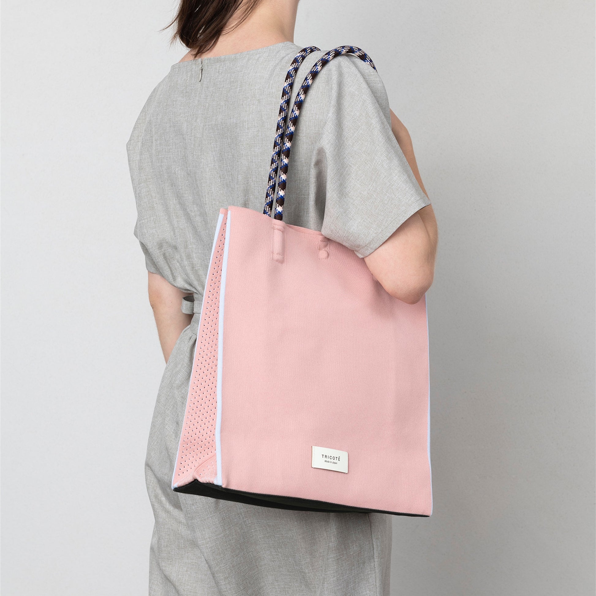 【TRICOTE】PAPER KNIT TOTE BAG