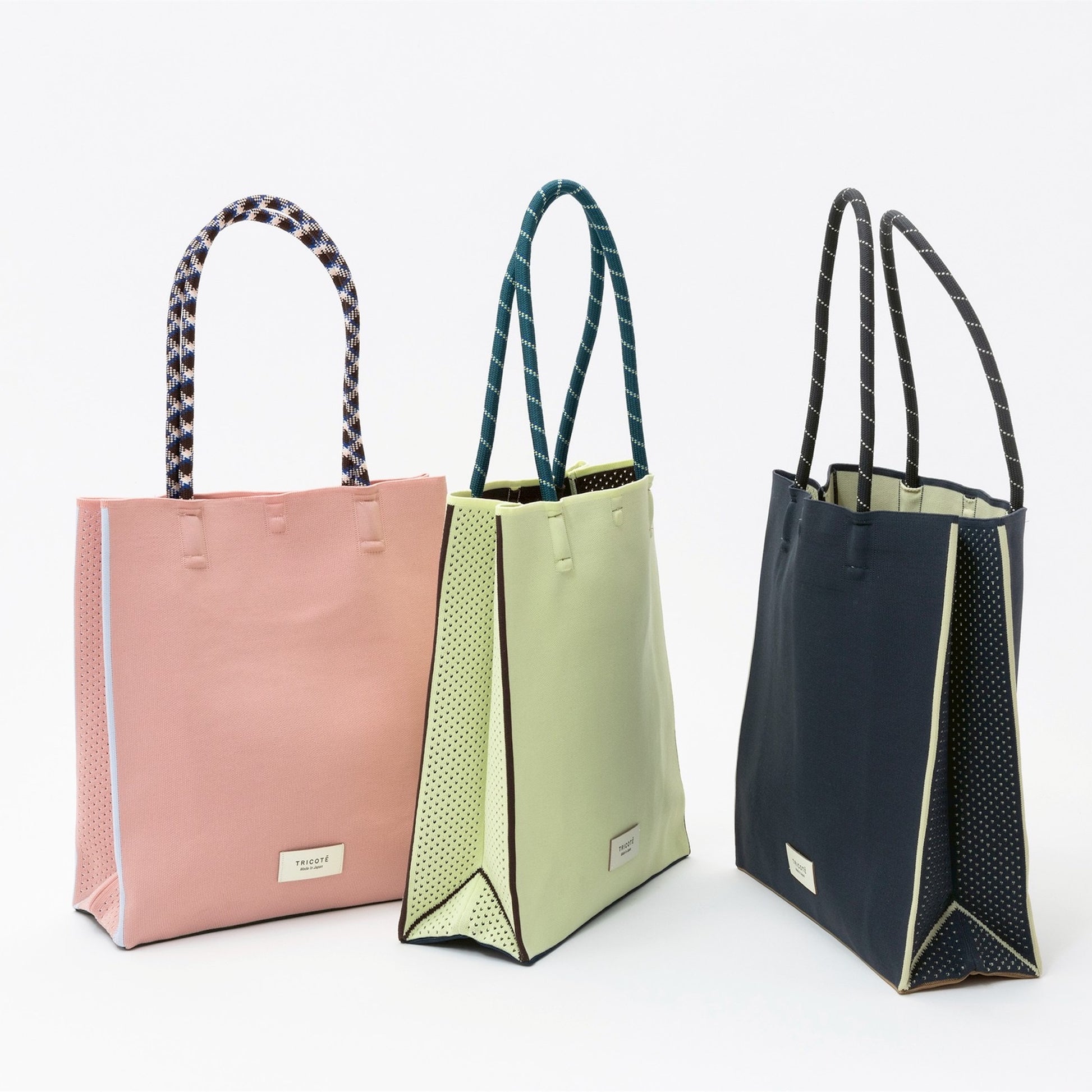 【TRICOTE】PAPER KNIT TOTE BAG