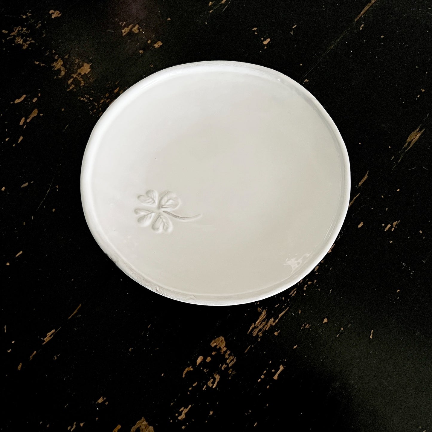 【Astier de Villatte】Dessert Plate Trefles