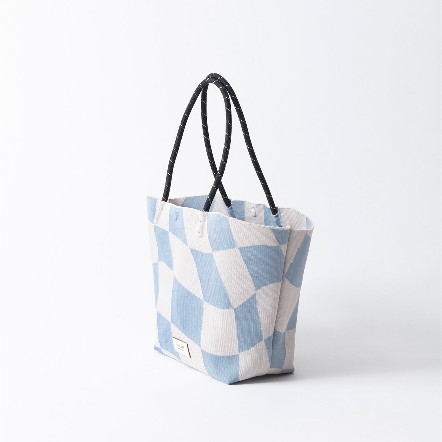 【TRICOTE】FLOW BLOCK CHECK BAG