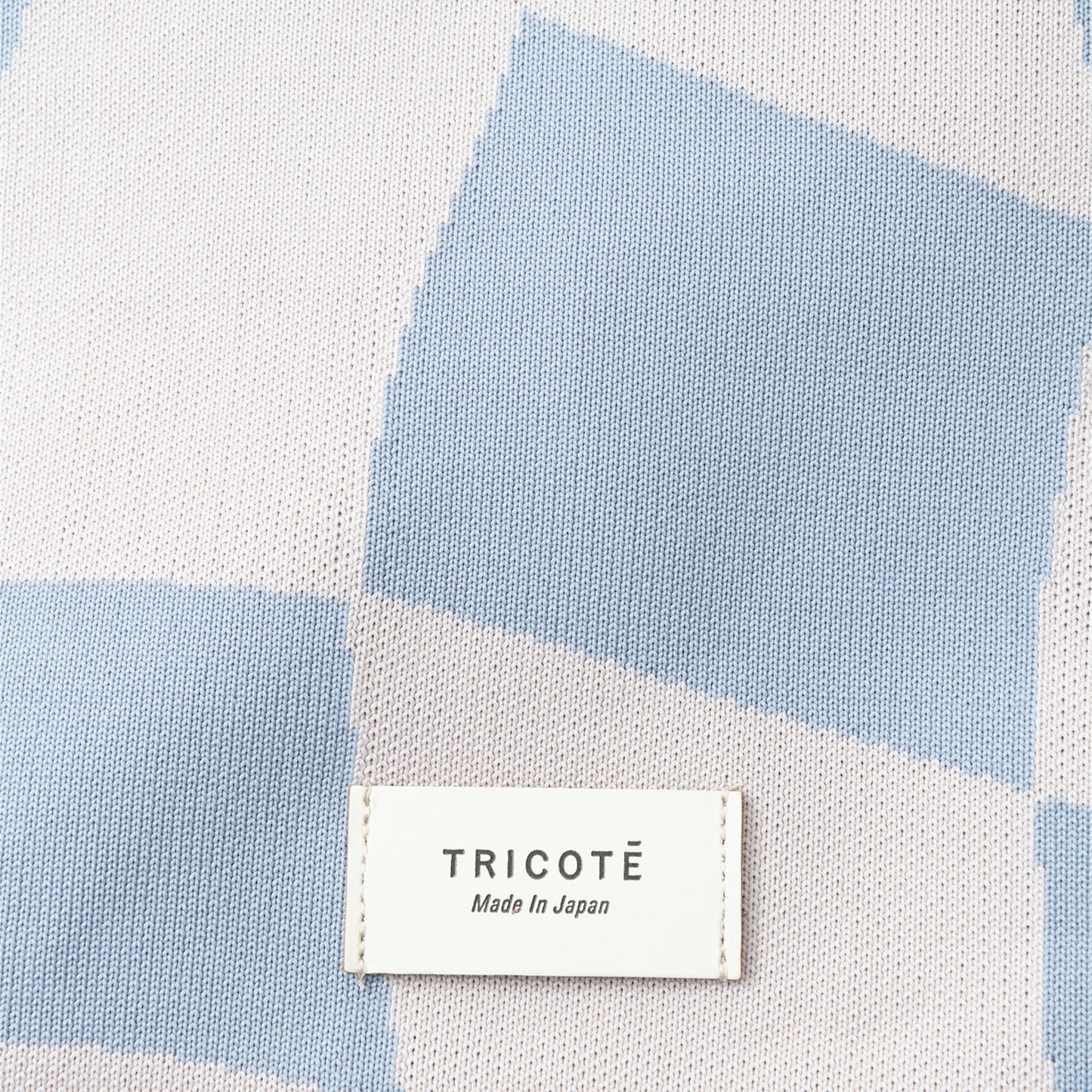 【TRICOTE】FLOW BLOCK CHECK BAG