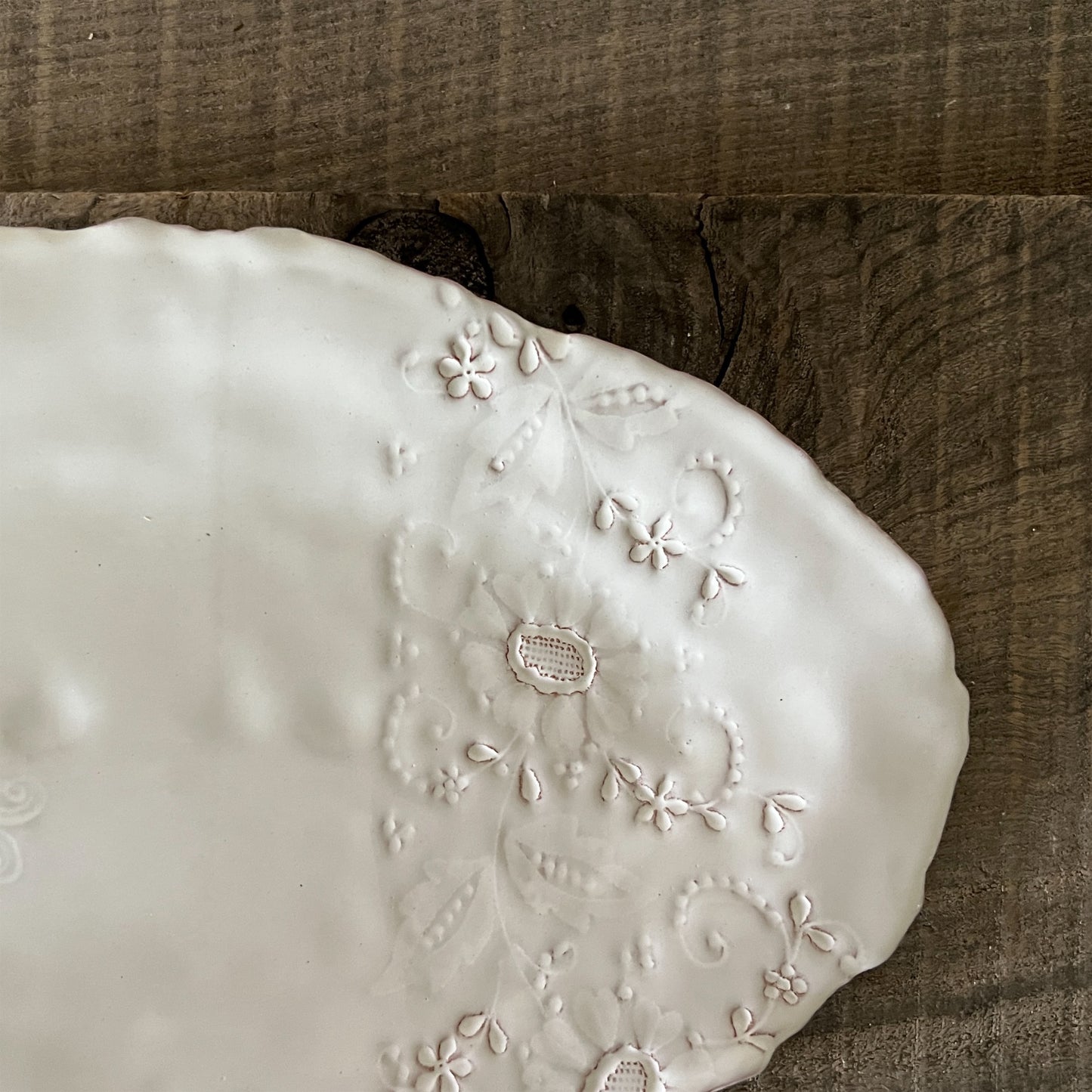 【 Valerie Casado】プレートL Fish Plates_Rouge-4
