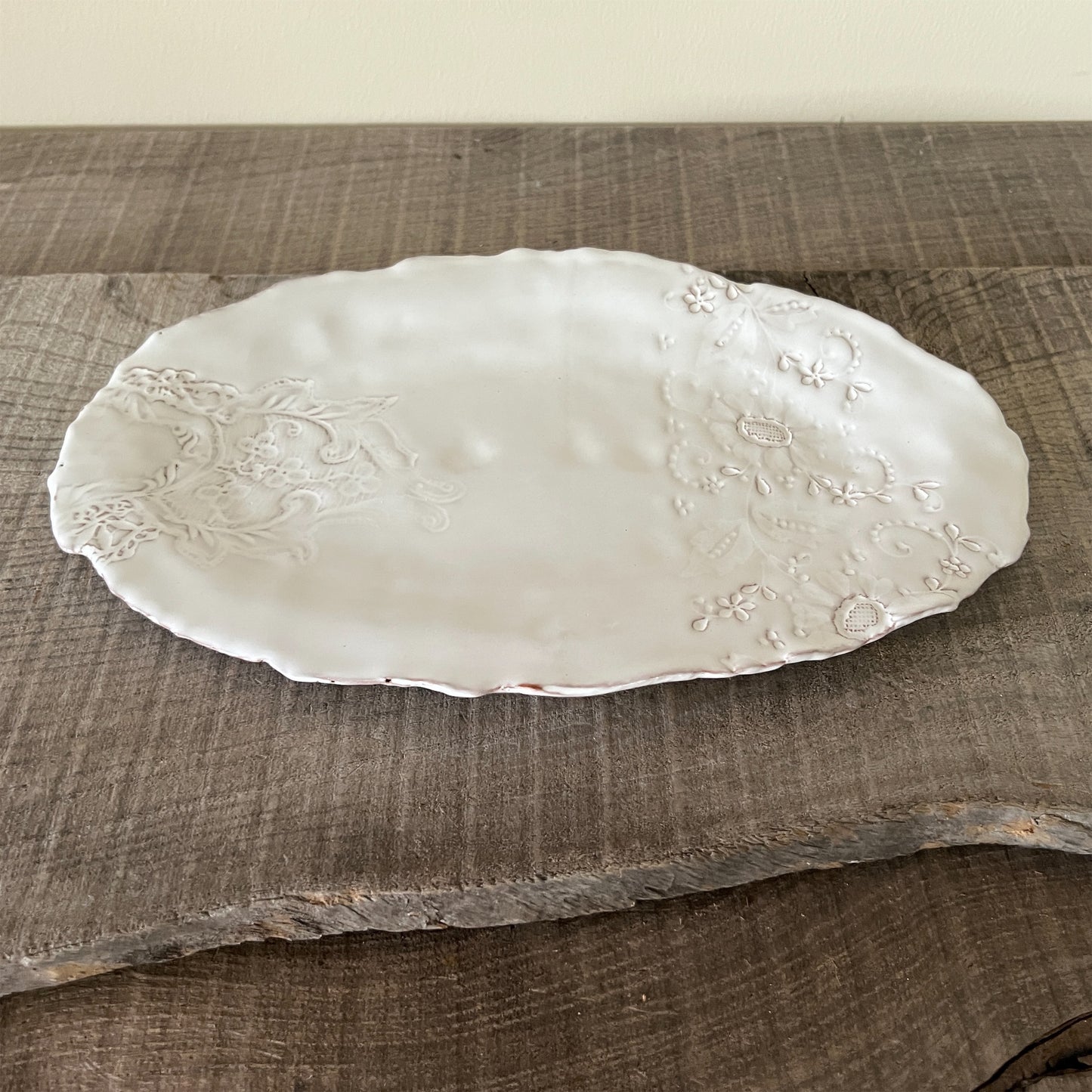 【 Valerie Casado】プレートL Fish Plates_Rouge-4