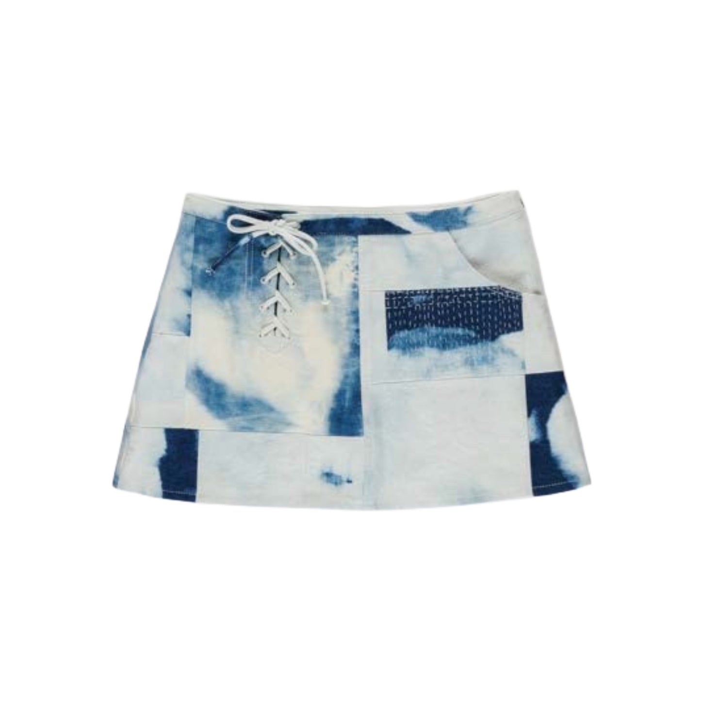 【LA FETICHE】デニムスカート THELMA_BLEACHED DENIM
