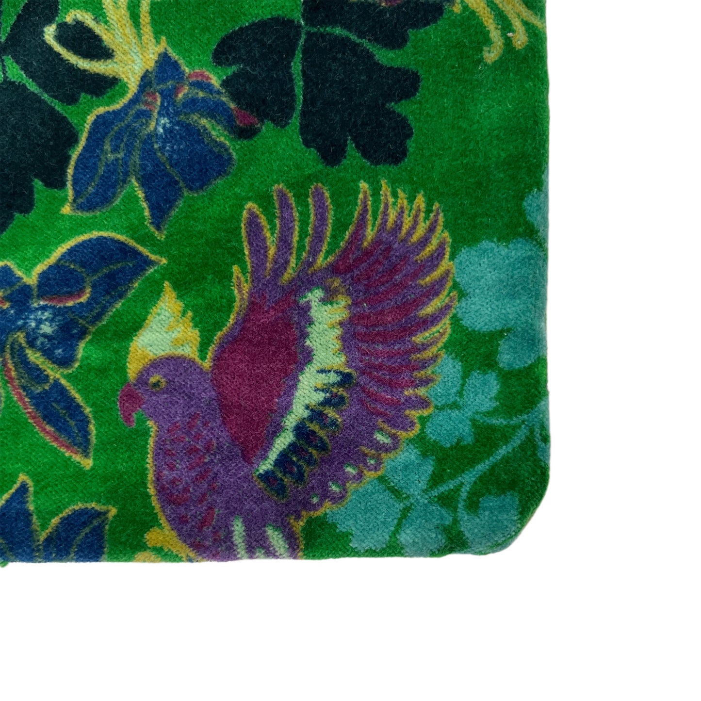 【Les Touristes】ベルベットポーチ_AVIL 097_21x14 cm