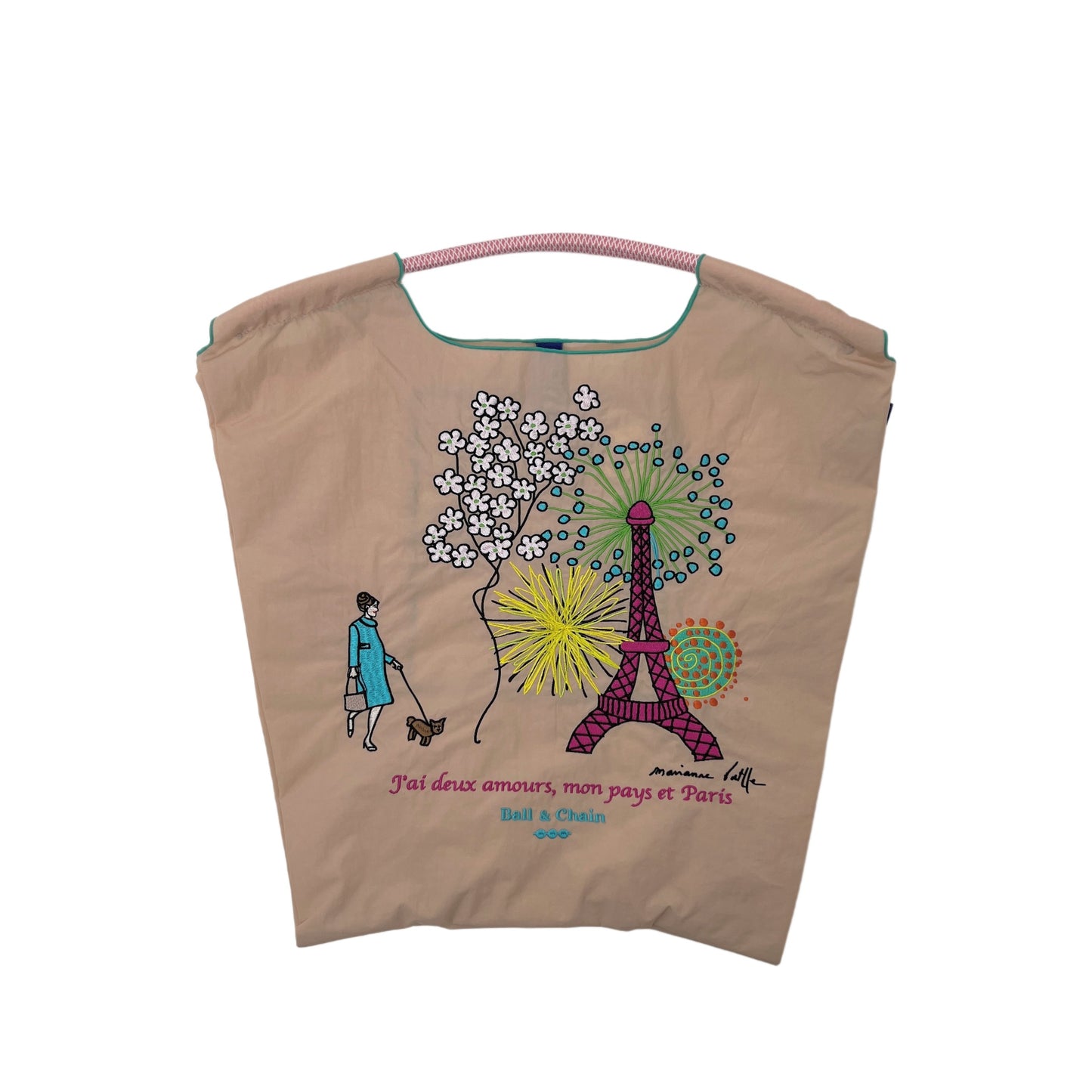 【Marianne Batlle】Ball & Chain×Marianne Batlle The Eiffel Tower M&B-01-M P-BG