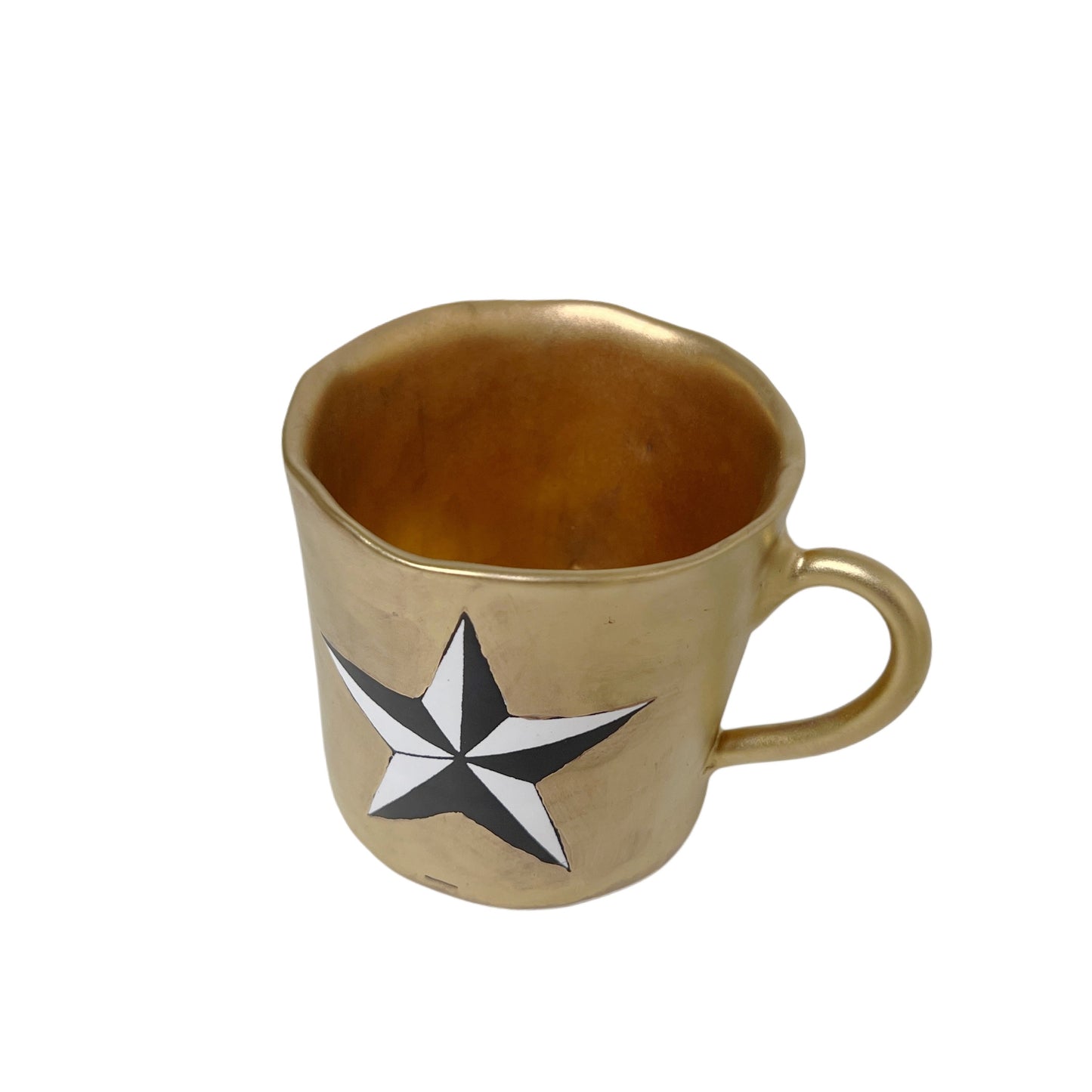 【Kuhn Keramik】ALICE big coffee cup de Luxe -Star