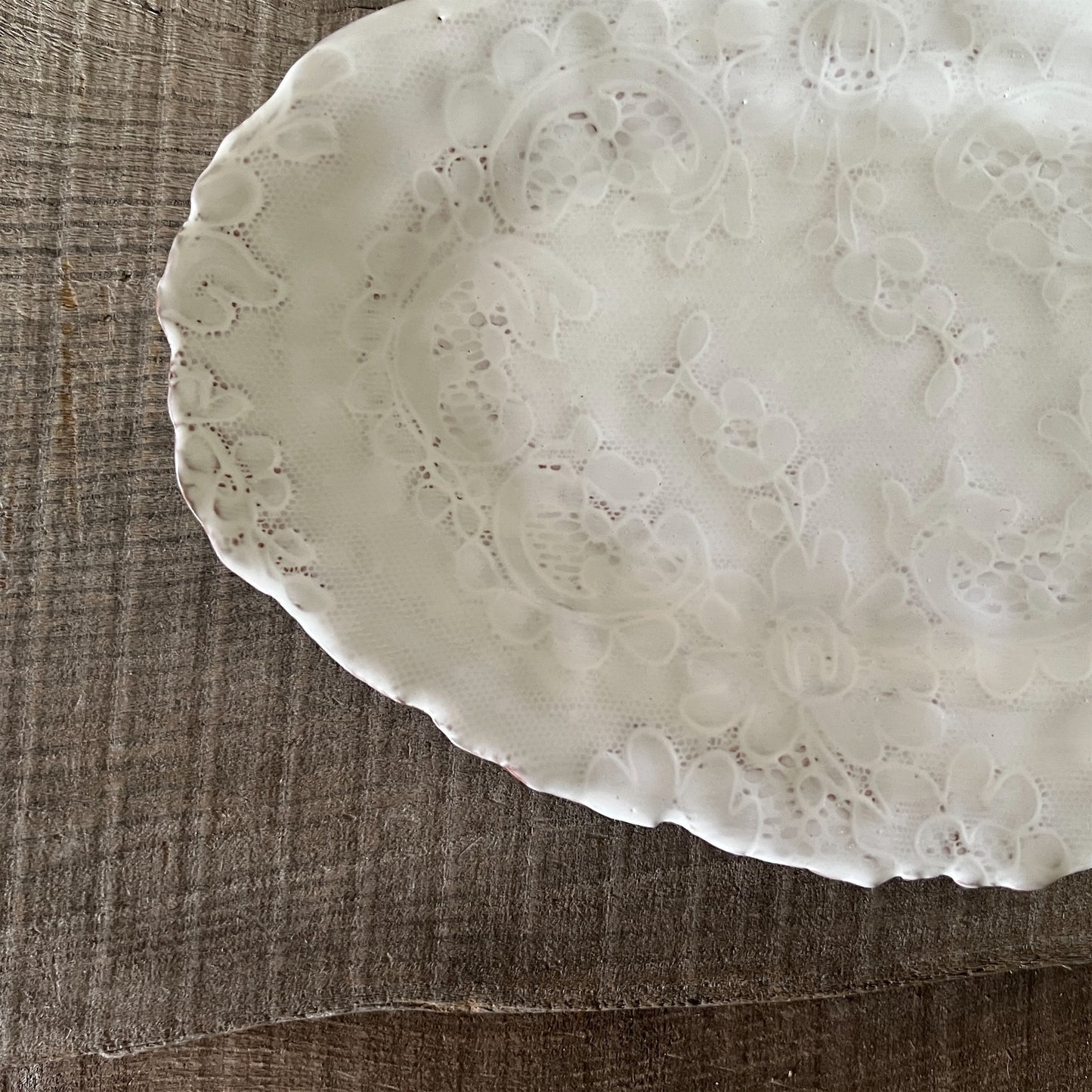【 Valerie Casado】プレートL Fish Plates_Rouge-5