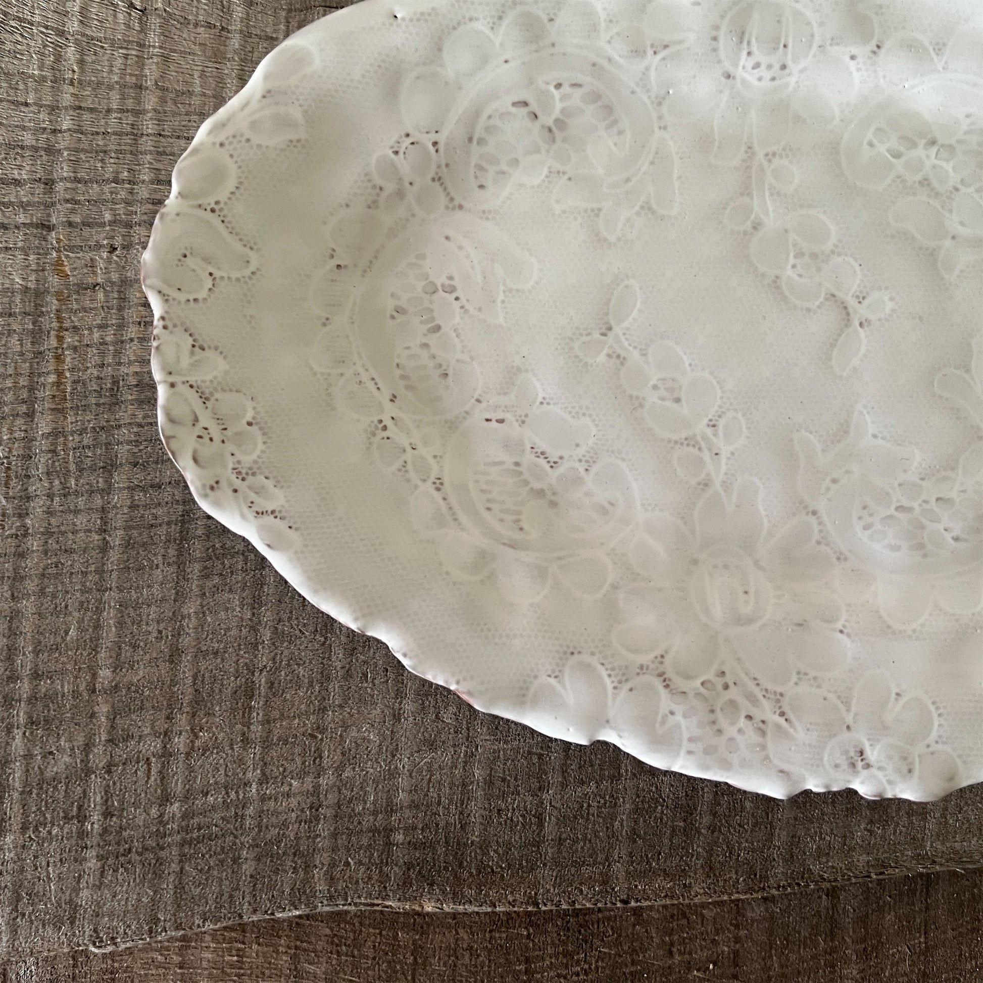 【 Valerie Casado】プレートL Fish Plates_Rouge-5