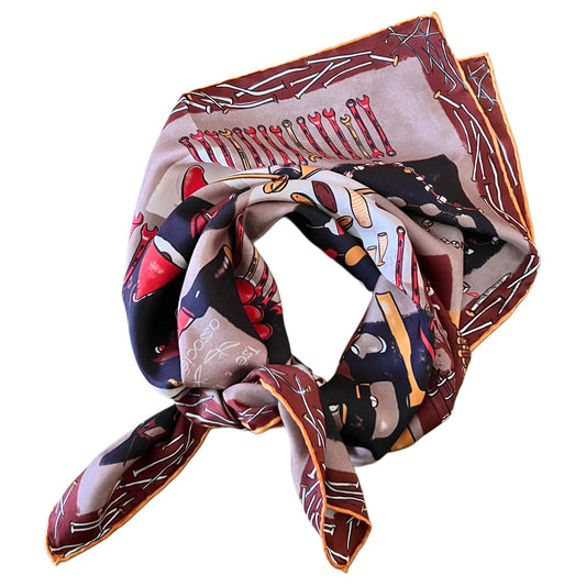 【Tse & Tse associees】スカーフ FOULARD TSE & TSE brun