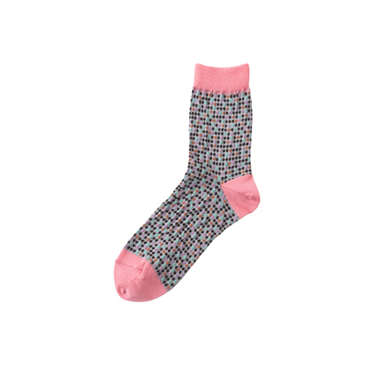 【TRICOTE】BUMPY PIXEL DOTTED SOCKS