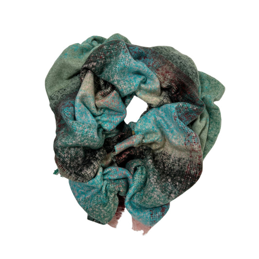 【Sayoko.M】cape shirring L01 green