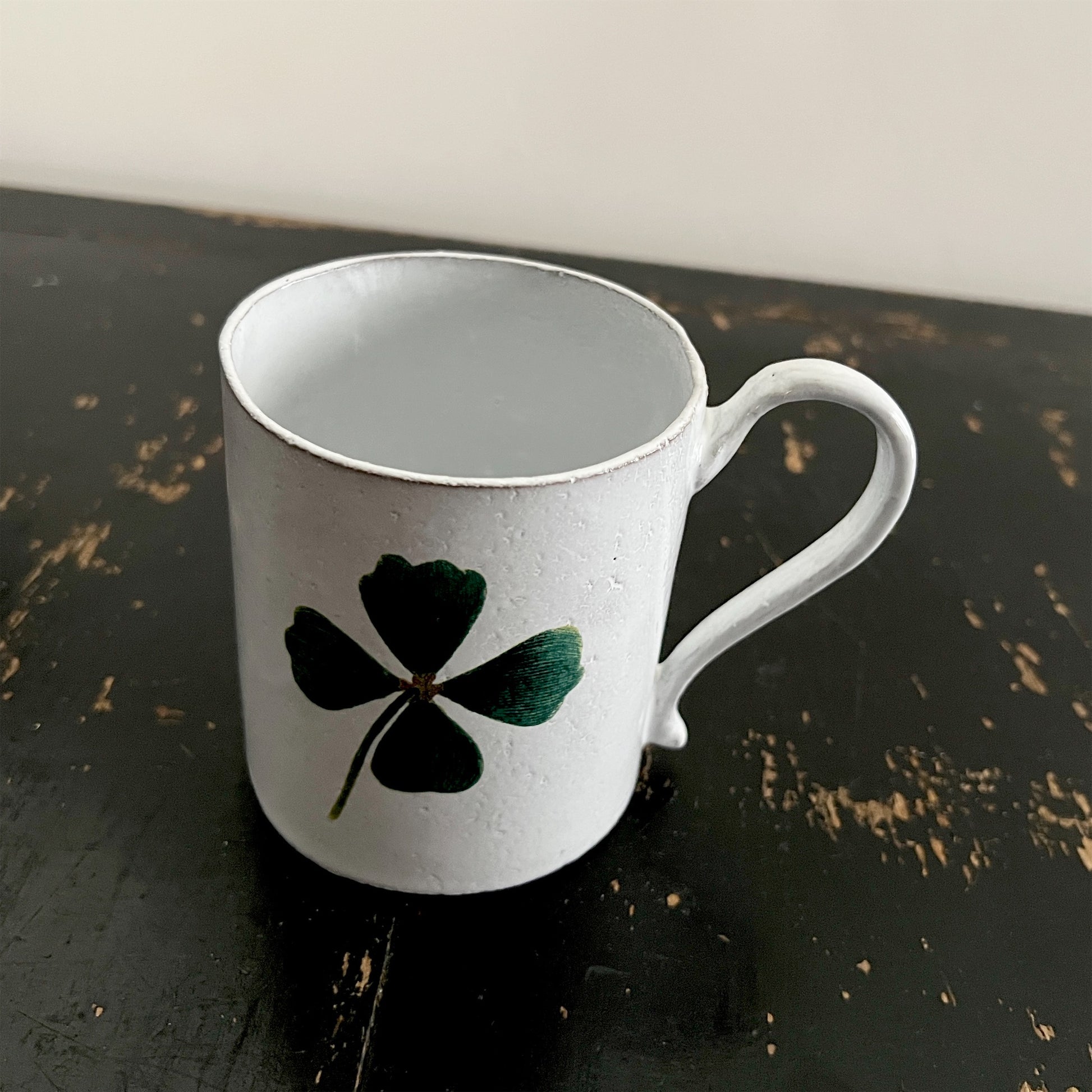 【Astier de Villatte】John Derian Four Leaf Clover Mug