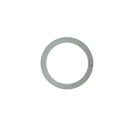 【helena rohner】resin-3D bangle with gold plated brass dot_celeste