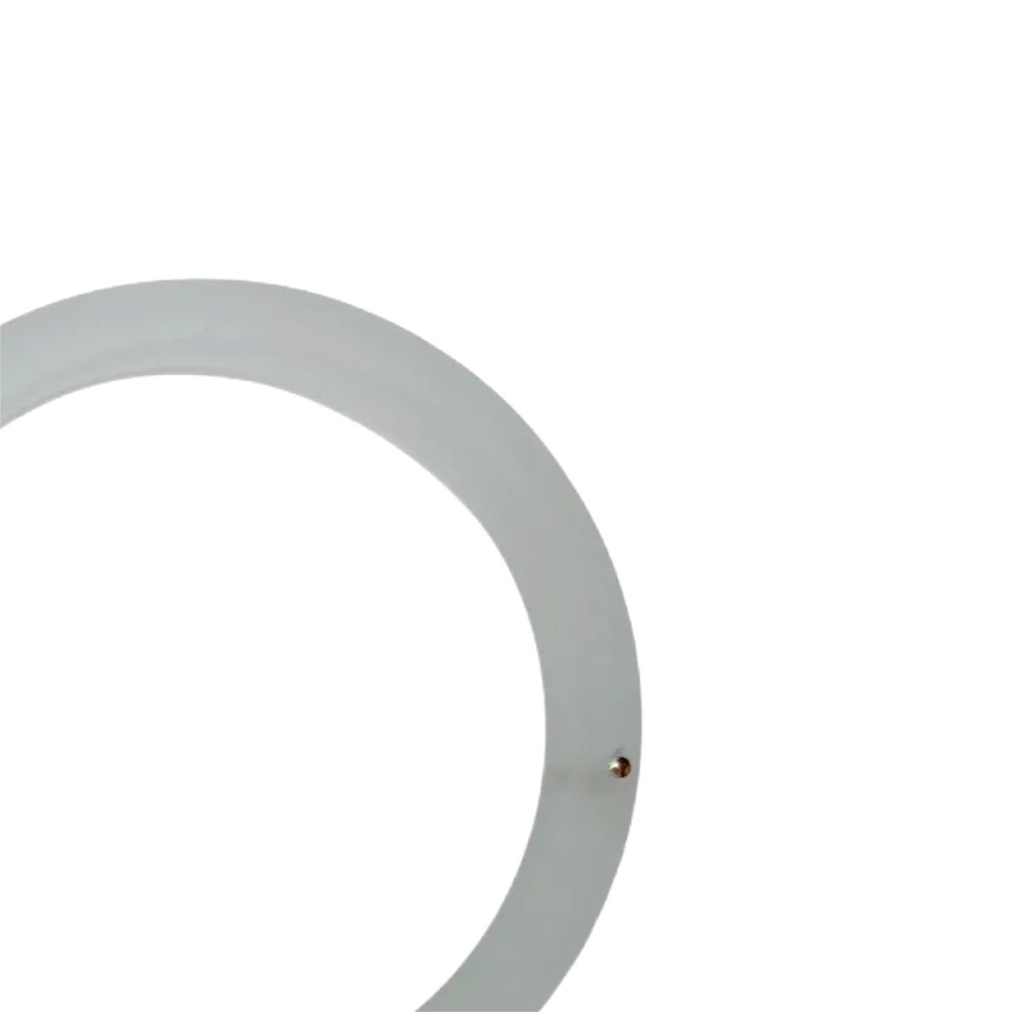 【helena rohner】resin-3D bangle with gold plated brass dot_celeste